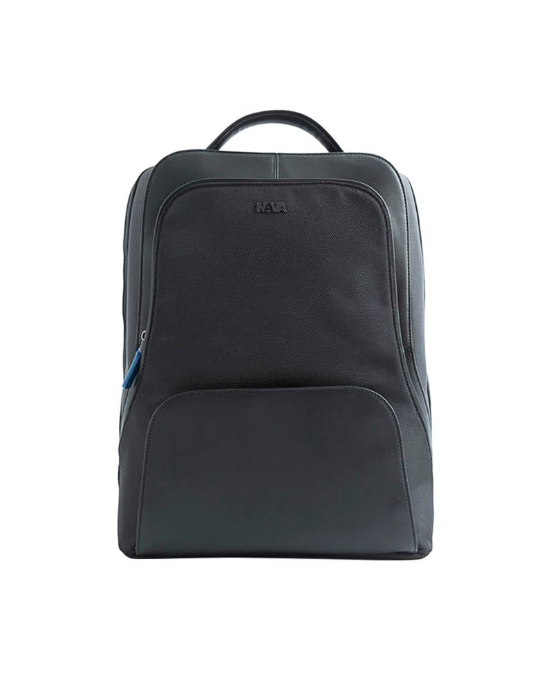 NAVA Organized backpack 2 comp with RFID pocket Black LO070N 23002