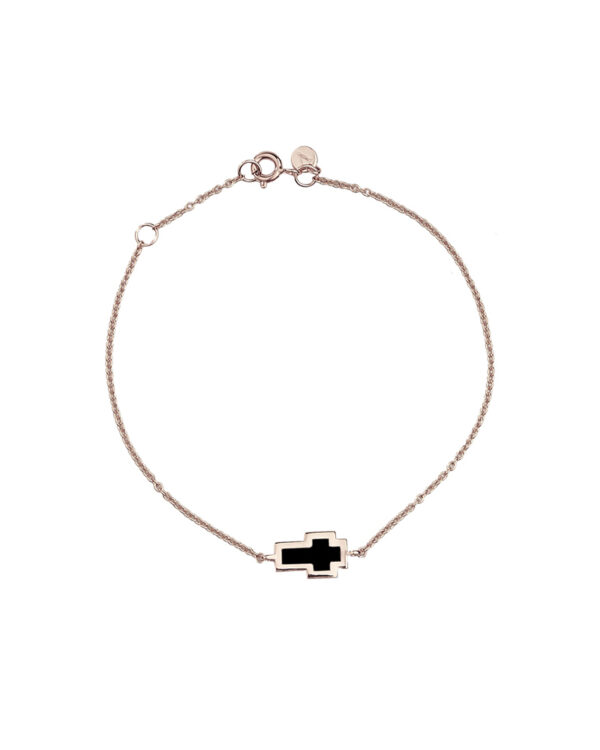 Very Gavello Βραχιόλι ροζ χρυσό K9 Tattoo VBTA-X-R1(Extra Small)