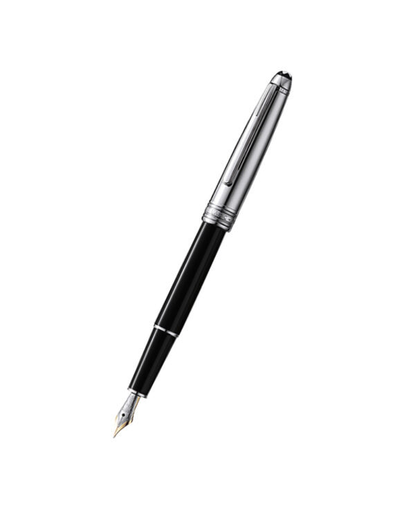Montblanc Meisterstuck Solitaire Stainless Steel Doue Classique Πένα (M) 05013
