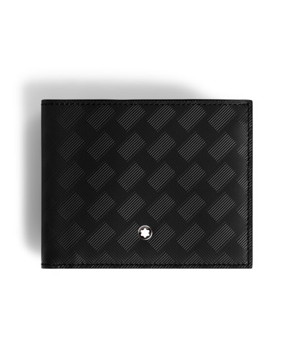Montblanc Extreme 3.0 μαύρο δερμάτινο Πορτοφόλι - wallet 6cc Bk/Cs 199413