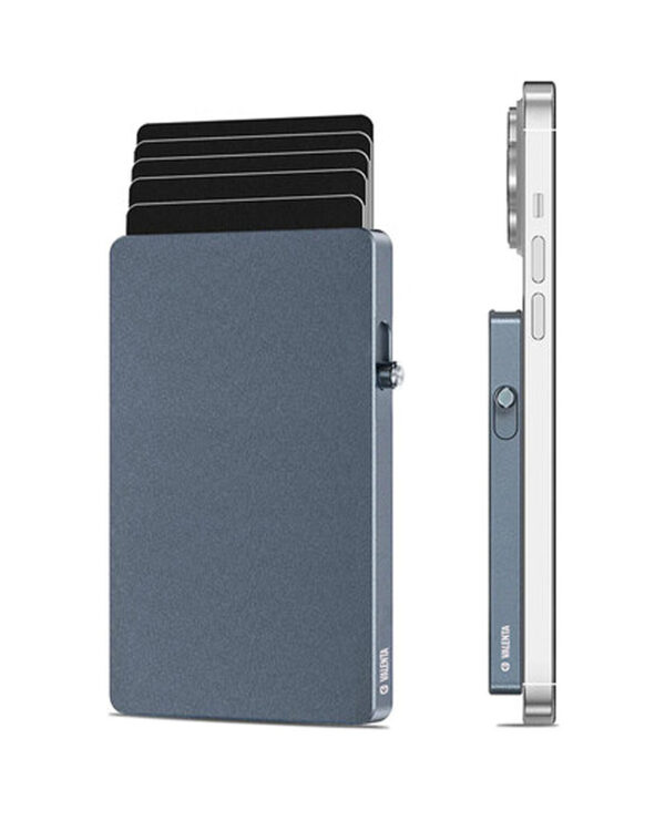 Valenta Cardprotector Θήκη καρτών Aluminium Magsafe Cool Grey 8-719638-587488