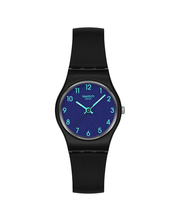 Ρολόι SWATCH Essentials Grace In Time Black Silicone Strap LB188