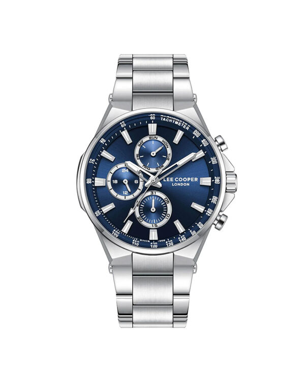 Ρολόι Ανδρικό LEE COOPER Silver Metallic Bracelet LC08219.390
