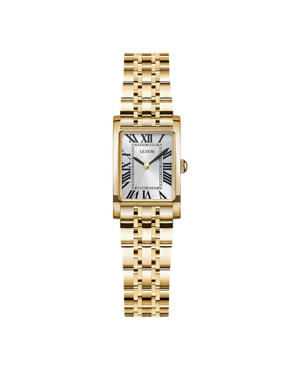 Ρολόι Γυναικείο LE DOM Rosalind Gold Stainless Steel Bracelet LD.1505-3