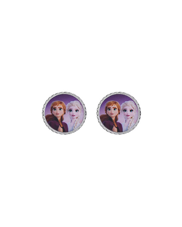 Σκουλαρίκια Disney Frozen II Anna & Elsa από Ασήμι 925