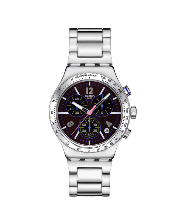 Ρολόι SWATCH Irony Purple Glow Chronograph YVS533G