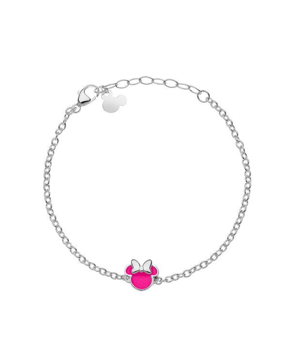 Βραχιόλι Disney Minnie Mouse από ασήμι 925 με Σμάλτο