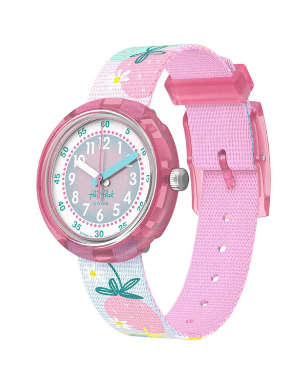 Ρολόι Παιδικό FLIK FLAK Berry Nice Fabric Stap Gift Set ZFPNP175