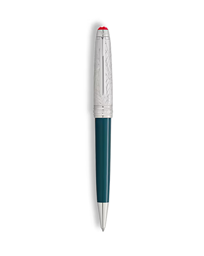 Αφιερωμένο στον Ρωμαίο, το Doue Midsize Ballpoint είναι κατασκευασμένο από πολύτιμη ρητίνη σε γαλαζοπράσινο χρώμα για να θυμίζει την ουράνια αύρα του κήπου