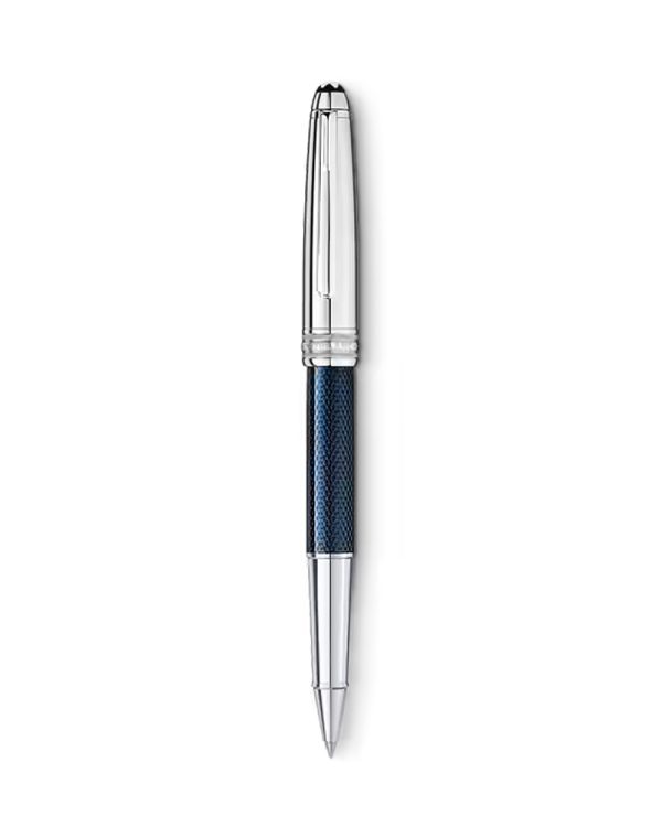 Το Meisterstuck Solitaire Doue Blue Hour Classique συστήνεται ως ένα πολύτιμο προϊόν Solitaire με μπλε λάκα και εξαρτήματα με επικάλυψη πλατίνας.