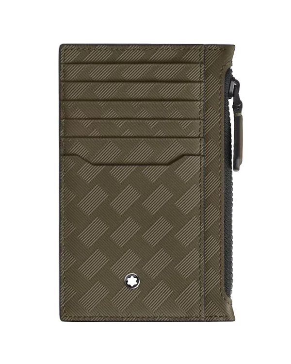 Η θήκη καρτών Montblanc 8cc Extreme 3.0 με φερμουάρ συνδυάζει τολμηρό σχεδιασμό με εξαιρετική λειτουργικότητα, καθιστώντας την ιδανική για όσους αναζητούν έναν κομψό και πρακτικό τρόπο οργάνωσης των απαραίτητων αντικειμένων τους.