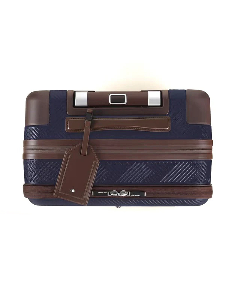 Montblanc #MY4810 Βαλίτσα καμπίνας- Τρόλει με μπροστινή τσέπη, μπλε σκούρο 221708 - Image 9