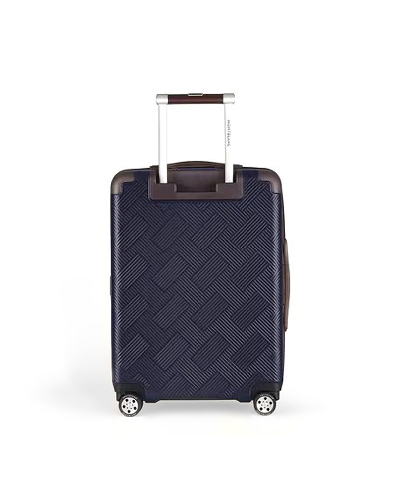 Montblanc #MY4810 Βαλίτσα καμπίνας- Τρόλει με μπροστινή τσέπη, μπλε σκούρο 221708 - Image 4