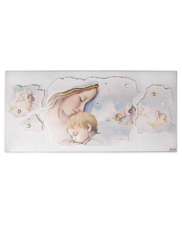 Διακοσμητική εικόνα κάδρο 75 x 35 cm Παναγία με το Θείο Βρέφος - 059743