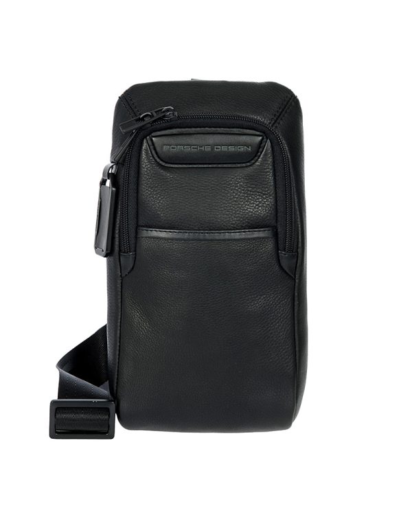 Η μικρή τσάντα ώμου Porsche Design Roadster Leather Evo Crossbody είναι ιδανική για τις μέρες που θέλετε να απολαύσετε χωρίς φορητό υπολογιστή και άλλες συσκευές.